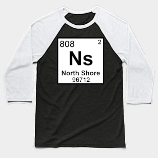 North Shore Periodic Table Baseball T-Shirt